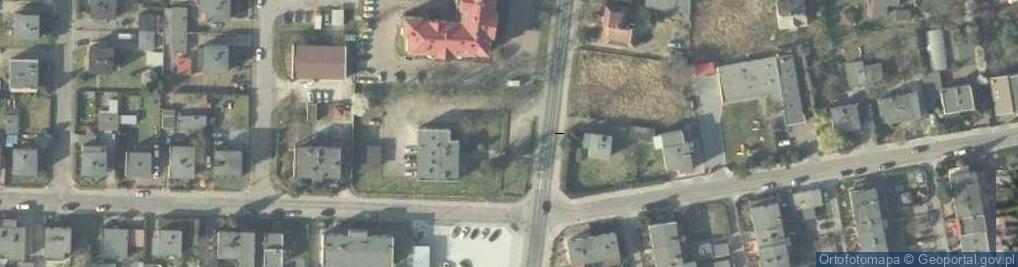 Zdjęcie satelitarne Komisariat Policji w Kostrzynie