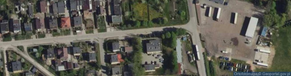 Zdjęcie satelitarne Komisariat Policji w Krośniewicach