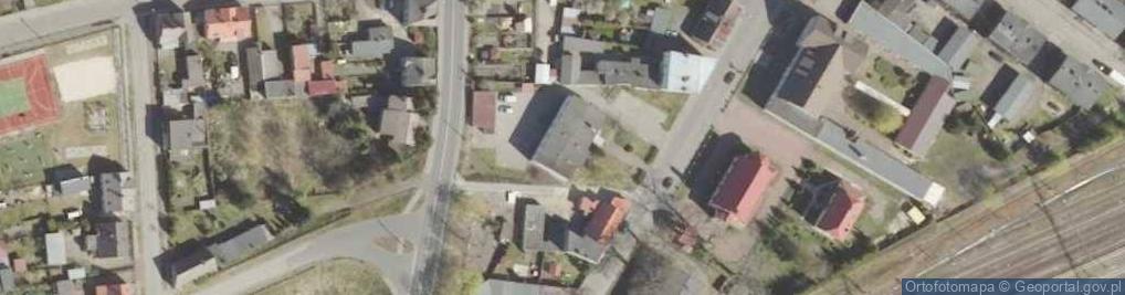 Zdjęcie satelitarne Komisariat Policji w Krzyżu Wielkopolskim