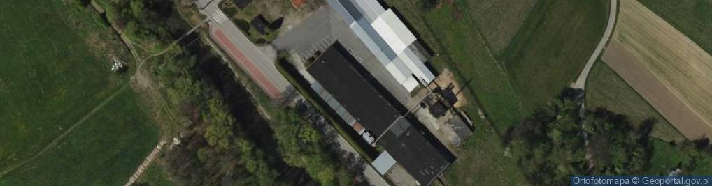 Zdjęcie satelitarne Komisariat Policji w Łodygowicach
