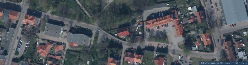 Zdjęcie satelitarne Komisariat Policji w Lubsku