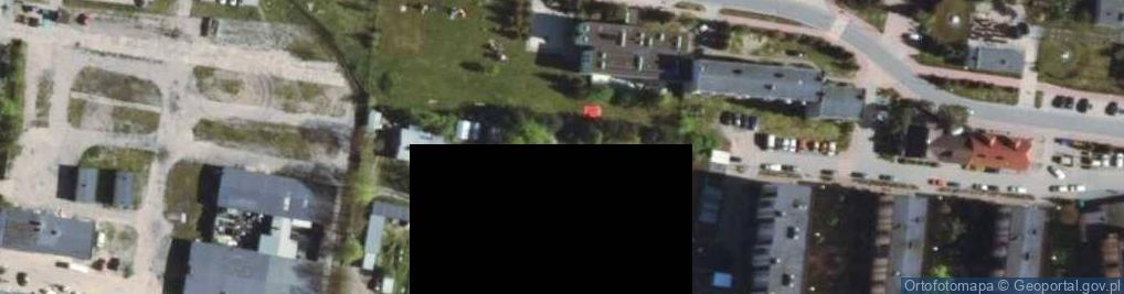 Zdjęcie satelitarne Komisariat Policji w Małkini Górnej
