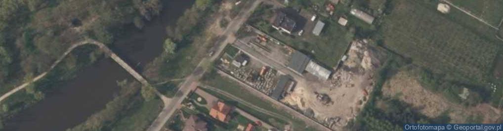 Zdjęcie satelitarne Komisariat Policji w Osjakowie
