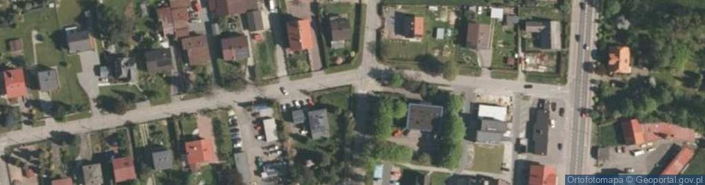 Zdjęcie satelitarne Komisariat Policji w Pawłowicach