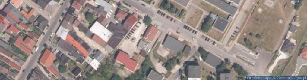 Zdjęcie satelitarne Komisariat Policji w Przedborzu