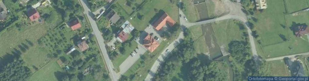 Zdjęcie satelitarne Komisariat Policji w Rabce - Zdroju