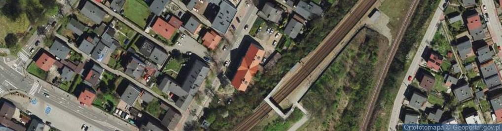 Zdjęcie satelitarne Komisariat Policji w Radzionkowie