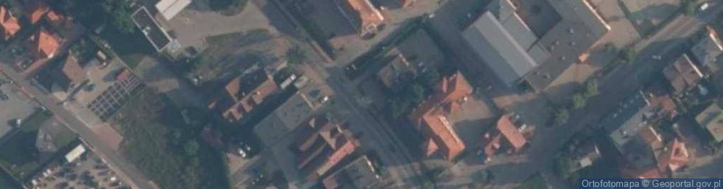 Zdjęcie satelitarne Komisariat Policji w Sierakowicach
