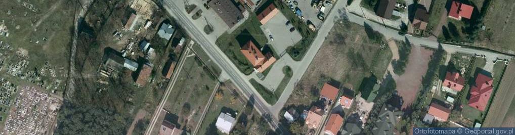Zdjęcie satelitarne Komisariat Policji w Sokołowie Małopolskim