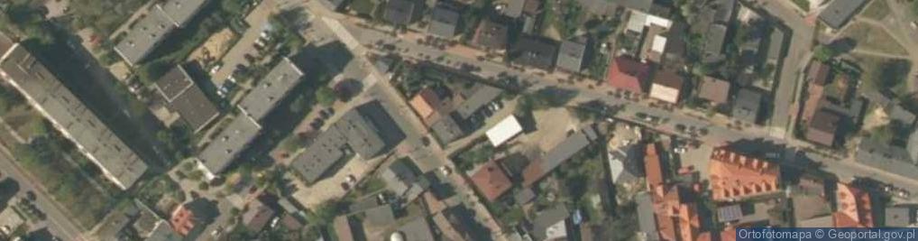 Zdjęcie satelitarne Komisariat Policji w Strykowie