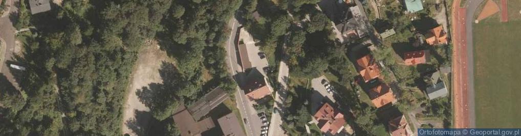 Zdjęcie satelitarne Komisariat Policji w Szklarskiej Porębie