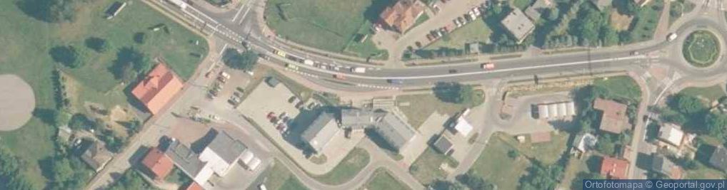 Zdjęcie satelitarne Komisariat Policji w Trzebini