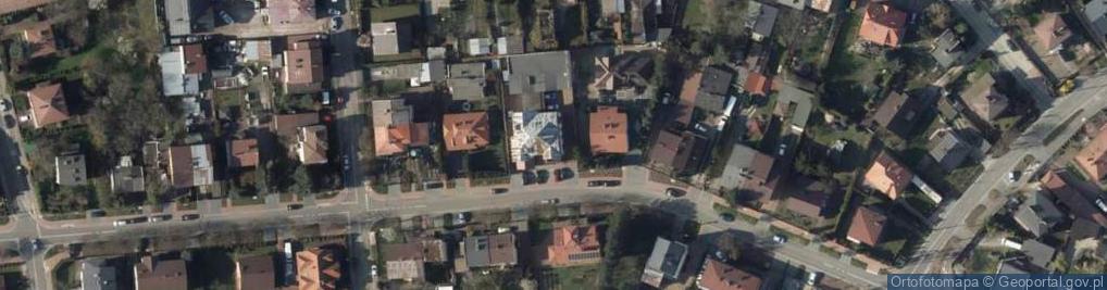 Zdjęcie satelitarne Komisariat Policji w Ząbkach