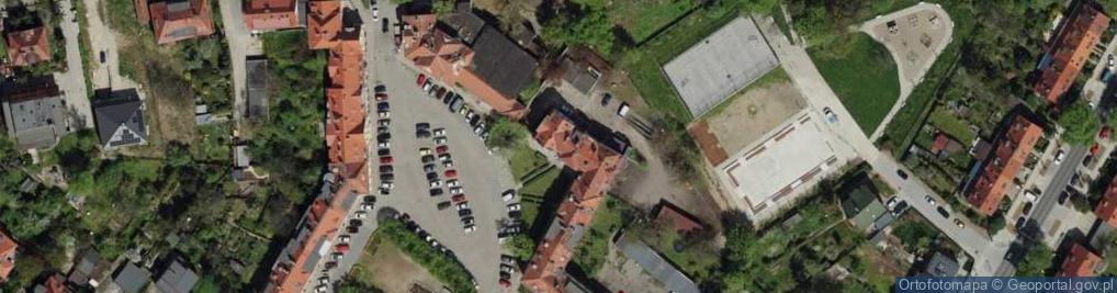 Zdjęcie satelitarne Komisariat Policji Wrocław - Psie Pole