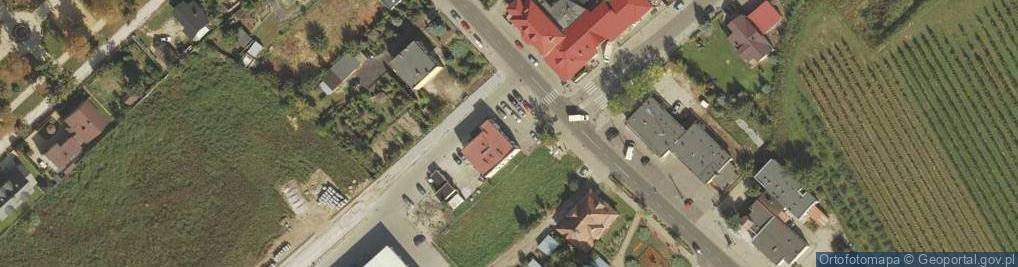 Zdjęcie satelitarne Posterunek Policji w Choceniu