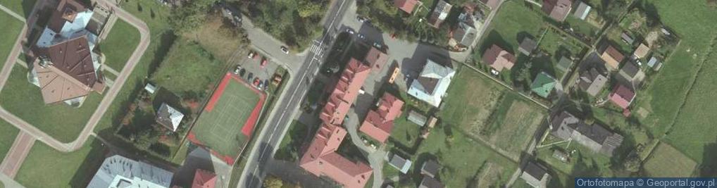 Zdjęcie satelitarne Posterunek Policji w Domaradzu
