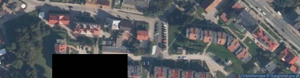 Zdjęcie satelitarne Posterunek Policji w Dzierzgoniu