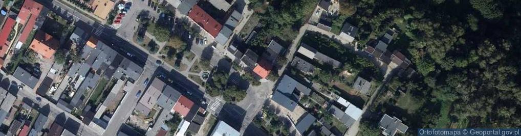 Zdjęcie satelitarne Posterunek Policji w Górznie
