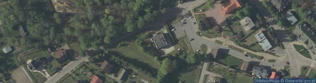 Zdjęcie satelitarne Posterunek Policji w Horyńcu- Zdroju