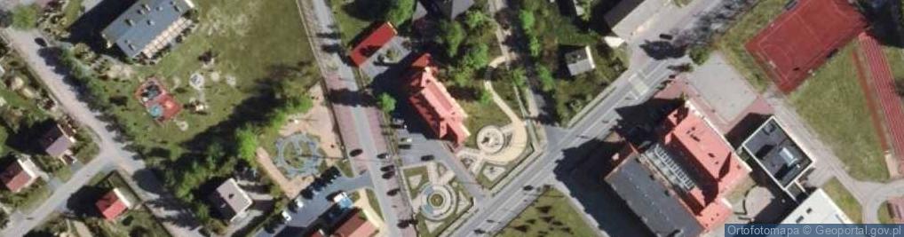 Zdjęcie satelitarne Posterunek Policji w Jednorożcu