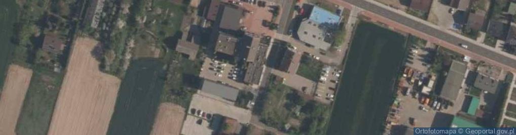 Zdjęcie satelitarne Posterunek Policji w Kleszczowie