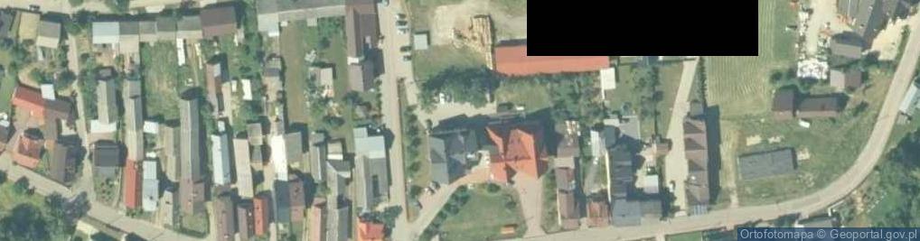 Zdjęcie satelitarne Posterunek Policji w Łapszach Niżnych