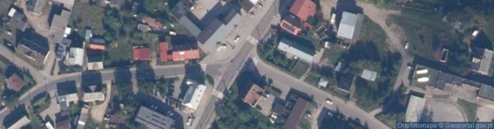 Zdjęcie satelitarne Posterunek Policji w Przechlewie