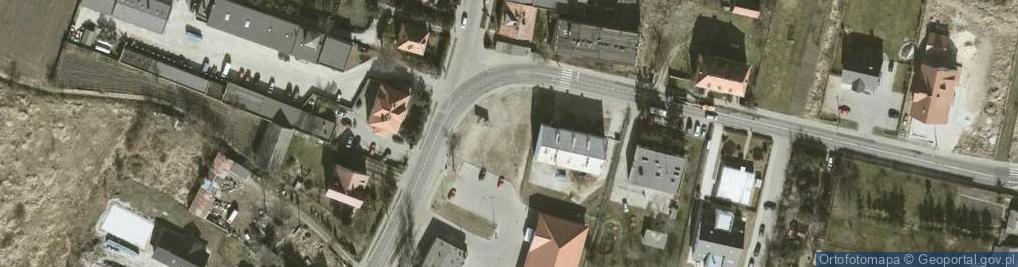 Zdjęcie satelitarne Posterunek Policji w Wiązowie