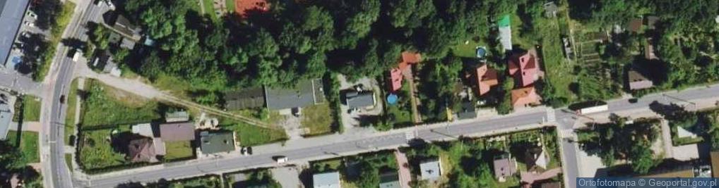 Zdjęcie satelitarne Posterunek Policji w Wiązownie
