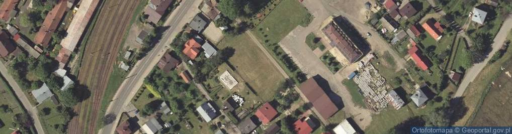 Zdjęcie satelitarne Posterunek Policji w Zagórzu