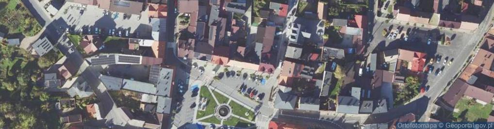 Zdjęcie satelitarne Czekalska Justyna Sklep Wielobranżowy Justyna