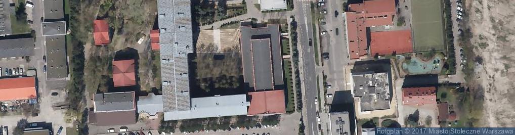 Zdjęcie satelitarne Centrum Konferencyjne Fundacji Nowe Horyzonty