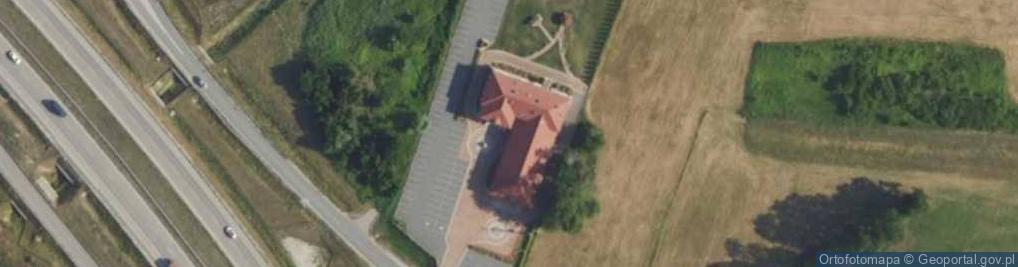 Zdjęcie satelitarne Pałac Wola-Ducka