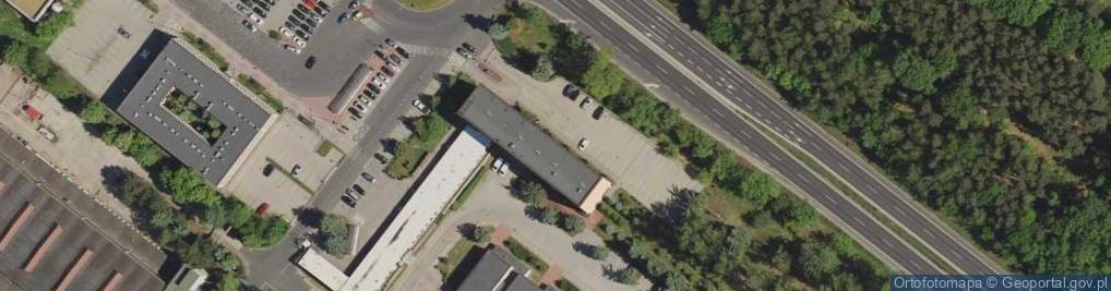 Zdjęcie satelitarne KGHM Polska Miedź SA O/ZG Lubin - Szyby Zachodnie