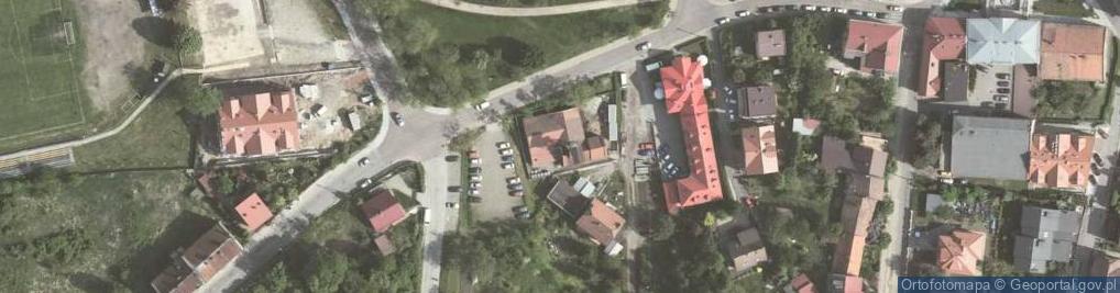 Zdjęcie satelitarne Kopalnia Soli Wieliczka - Szyb Górsko