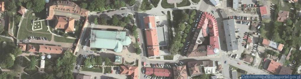 Zdjęcie satelitarne Kopalnia Soli Wieliczka - Szyb Regis