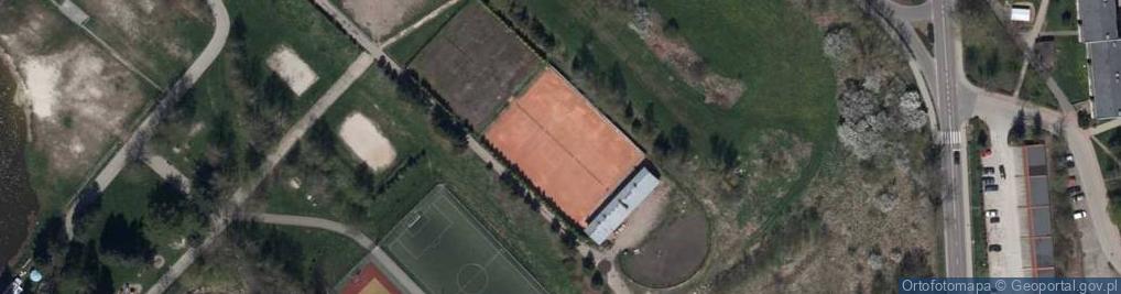 Zdjęcie satelitarne Kort tenisowy