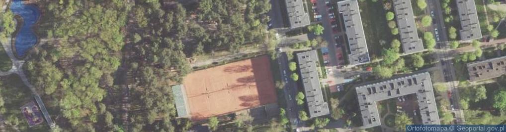 Zdjęcie satelitarne Miejski Klub Tenisowy Sponsor-Stal