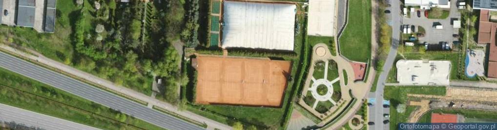 Zdjęcie satelitarne Zespół Kortów Tenisowych