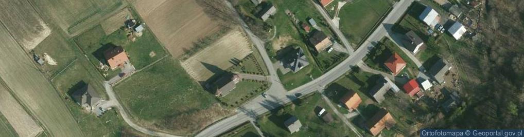 Zdjęcie satelitarne kaplica dojazdowa p. w. św. Wojciecha