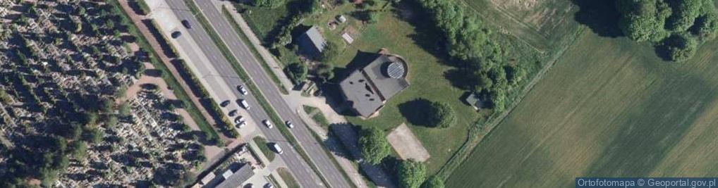 Zdjęcie satelitarne Kościół Chrystusowy w Koszalinie