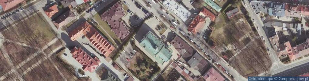 Zdjęcie satelitarne Kościół Garnizonowy w Rzeszowie