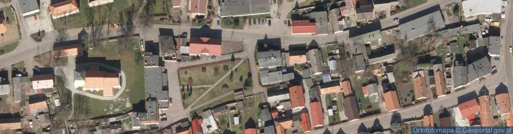 Zdjęcie satelitarne Kościół św. Marcina w Grębocicach