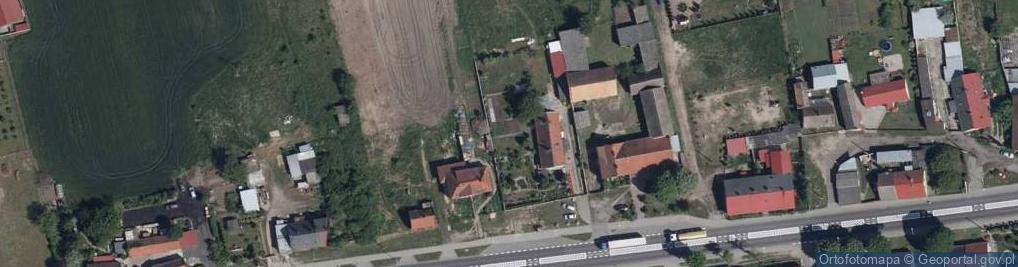 Zdjęcie satelitarne Parafia Narodzenia NMP w Wilkowie