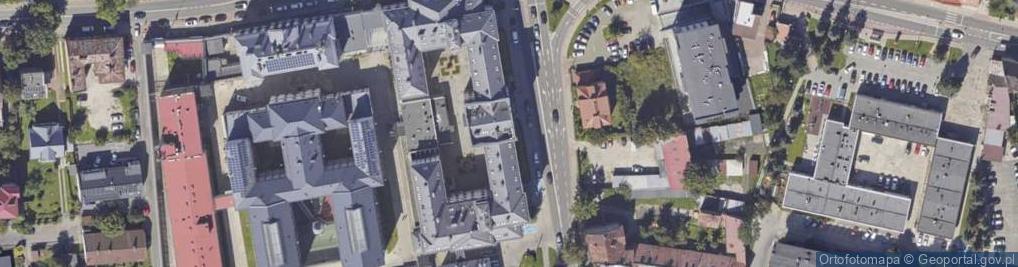 Zdjęcie satelitarne Krajowy Rejestr Karny