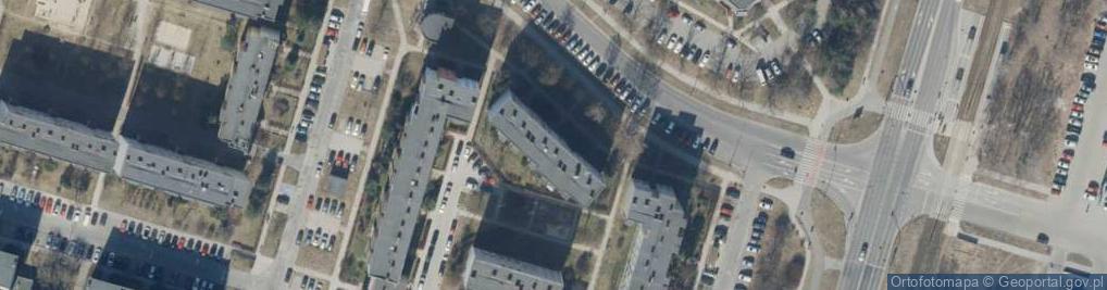 Zdjęcie satelitarne Przedsiębiorstwo Handlowo Produkcyjne Textus