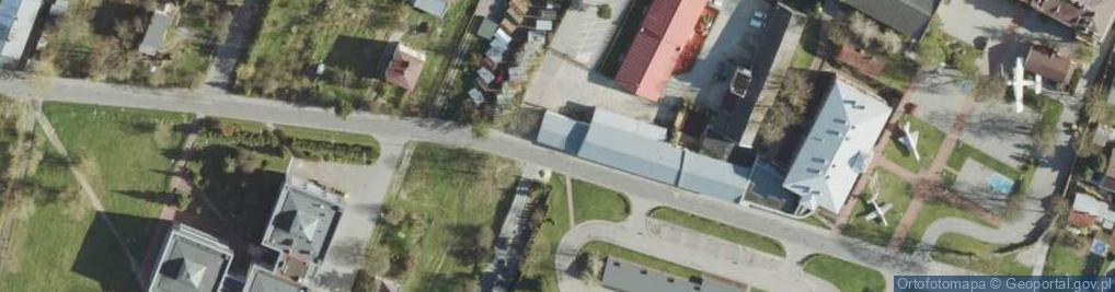 Zdjęcie satelitarne Kręgielnia