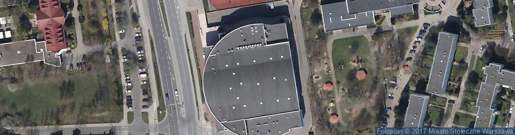 Zdjęcie satelitarne Kręgielnia