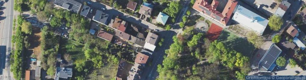 Zdjęcie satelitarne KSERO PIECZĄTKI WIZYTÓWKI Danuta Rostek