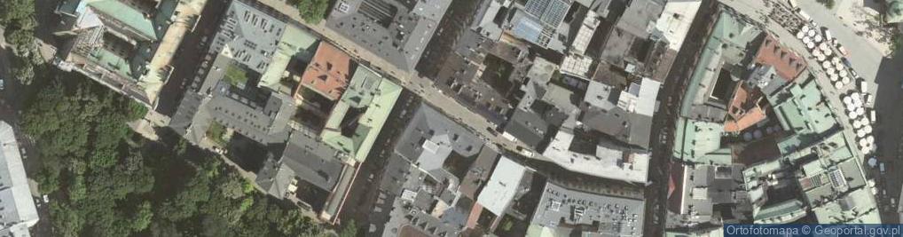 Zdjęcie satelitarne NANDU – Ksero, Druk, Art. Biurowe, Kubki z nadrukiem i inne